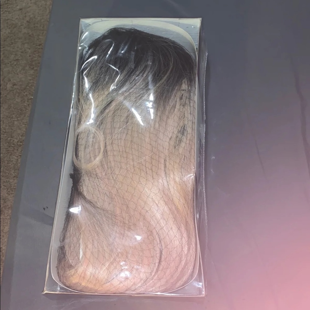 Pale Pink Lace Front Wig